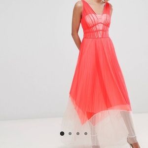 COAST Coral Maxi Dress